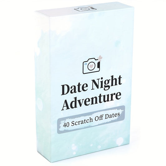 40 Date Ideas For Couples Date Night - Unique Scratch Off Date Night