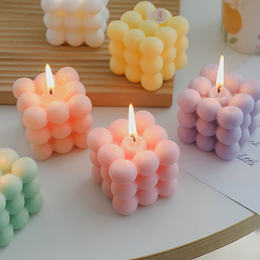 Big Cube Bubble Candle