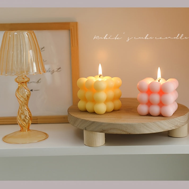 Big Cube Bubble Candle